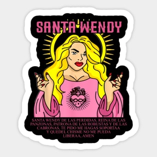 Team Infierno Wendy Guevara Sticker